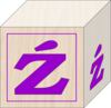 Blocks Polish Alphabet Z Image